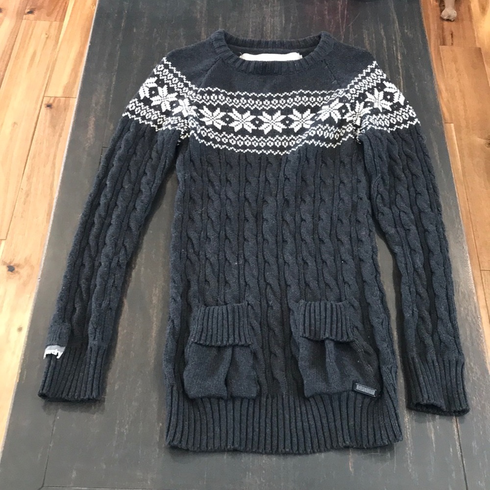 Superdry longisle snowflake sweater
